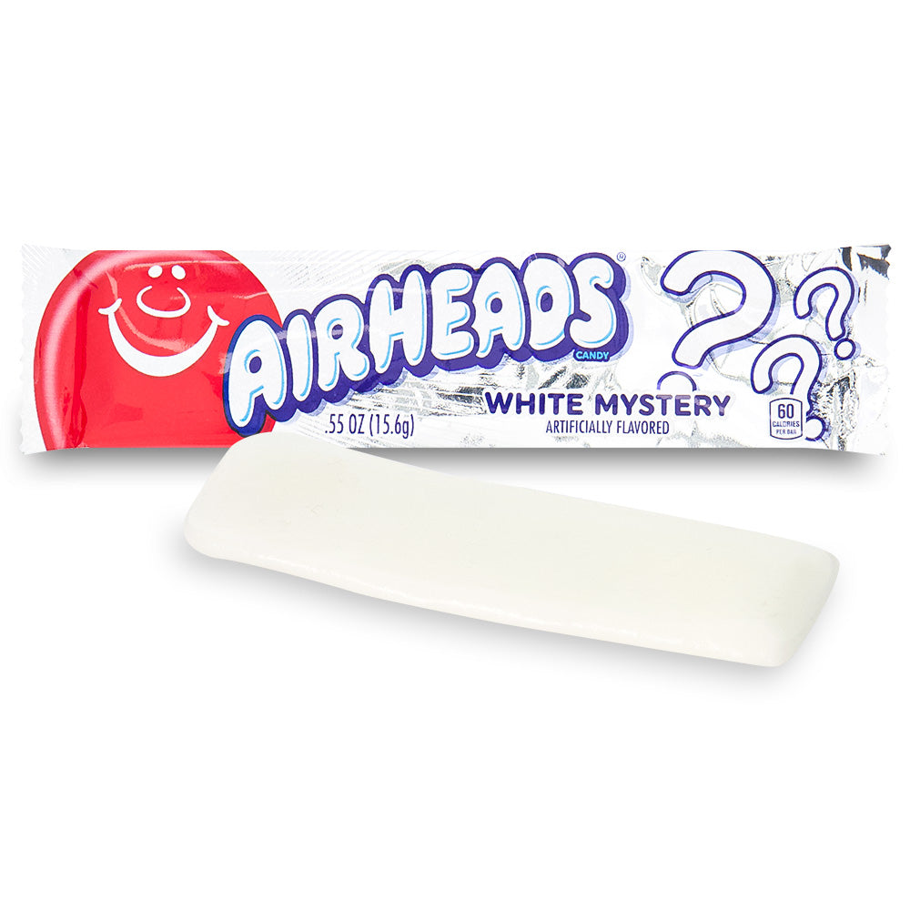 AirHeads Candy - White Mystery Taffy Bars Retro Candy