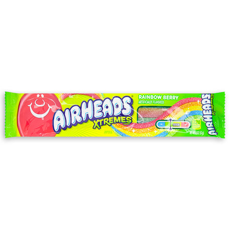 AirHeads Xtremes Belts Rainbow Berry 2oz Front