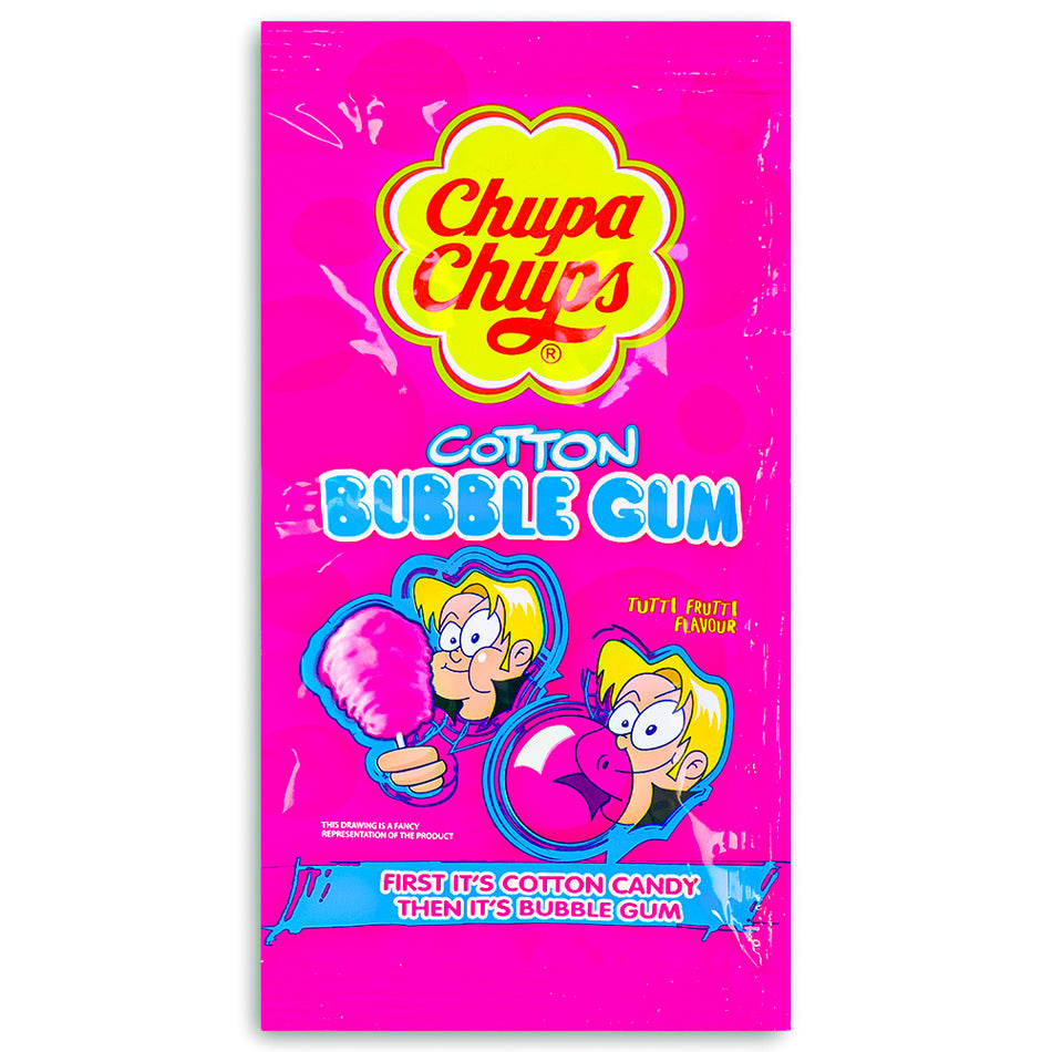 Chupa Chups Cotton Bubble Gum 11g Front
