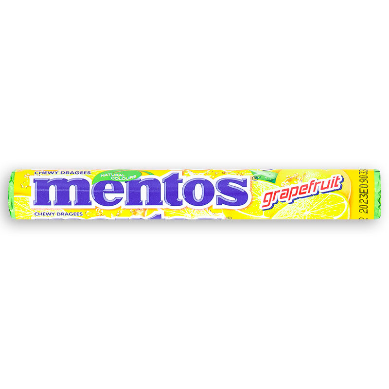 Mentos Grapefruit Front