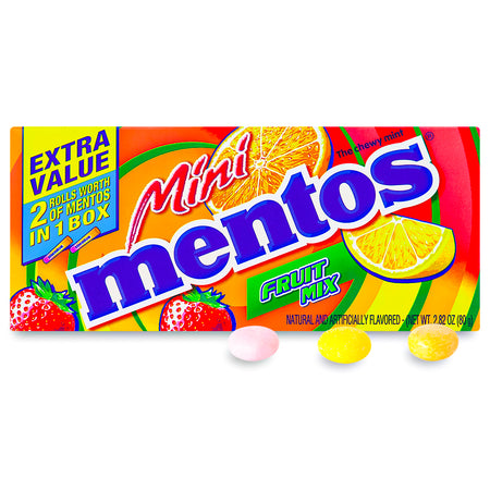Mini Mentos Fruit Mix Theatre Pack