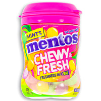 Mentos Chewy & Fresh Mint - Mixed Fruit Front
