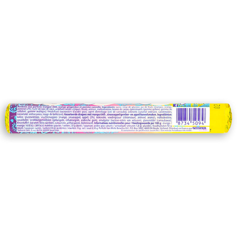 Mentos Spice It Up Back Ingredients