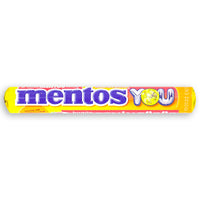 Mentos Strawberry Banana Front