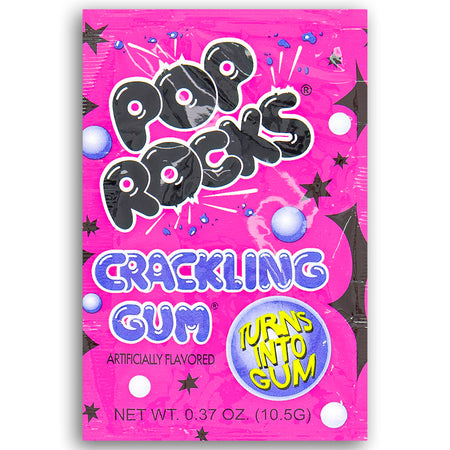 Pop Rocks Bubble Gum Popping Candy Front
