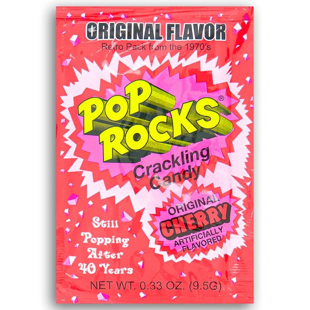 Pop Rocks Original Cherry Popping Candy Front