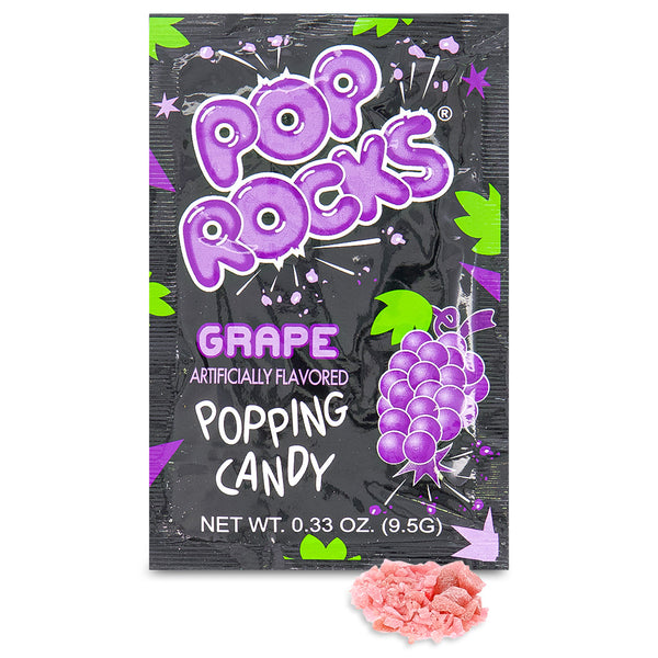 Pop Rocks Grape Popping Candy  - Retro Candy
