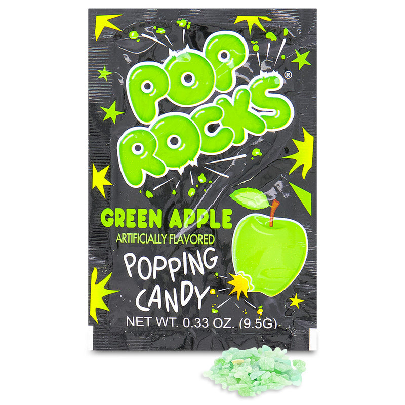 Pop Rocks Green Apple Popping Candy | Candy Funhouse