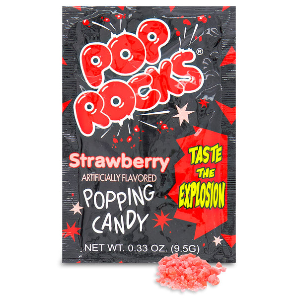 Pop Rocks Strawberry Popping Candy - .33-oz. Package