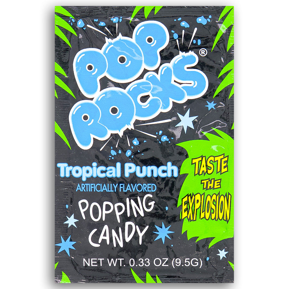 Pop Rocks Tropical Punch Popping Candy Front