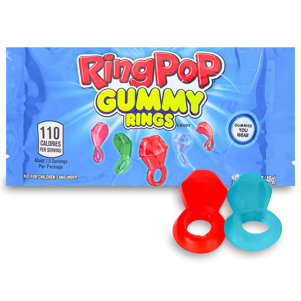 Ring Pop Gummy Rings 1.7oz