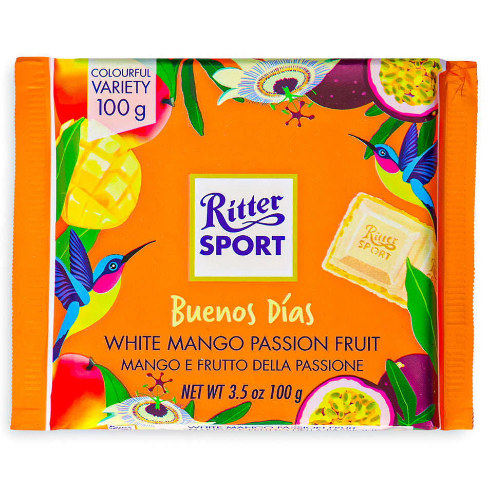 Ritter Sport Buenos Dias Weisse Mango Maracuja - 100 g Front