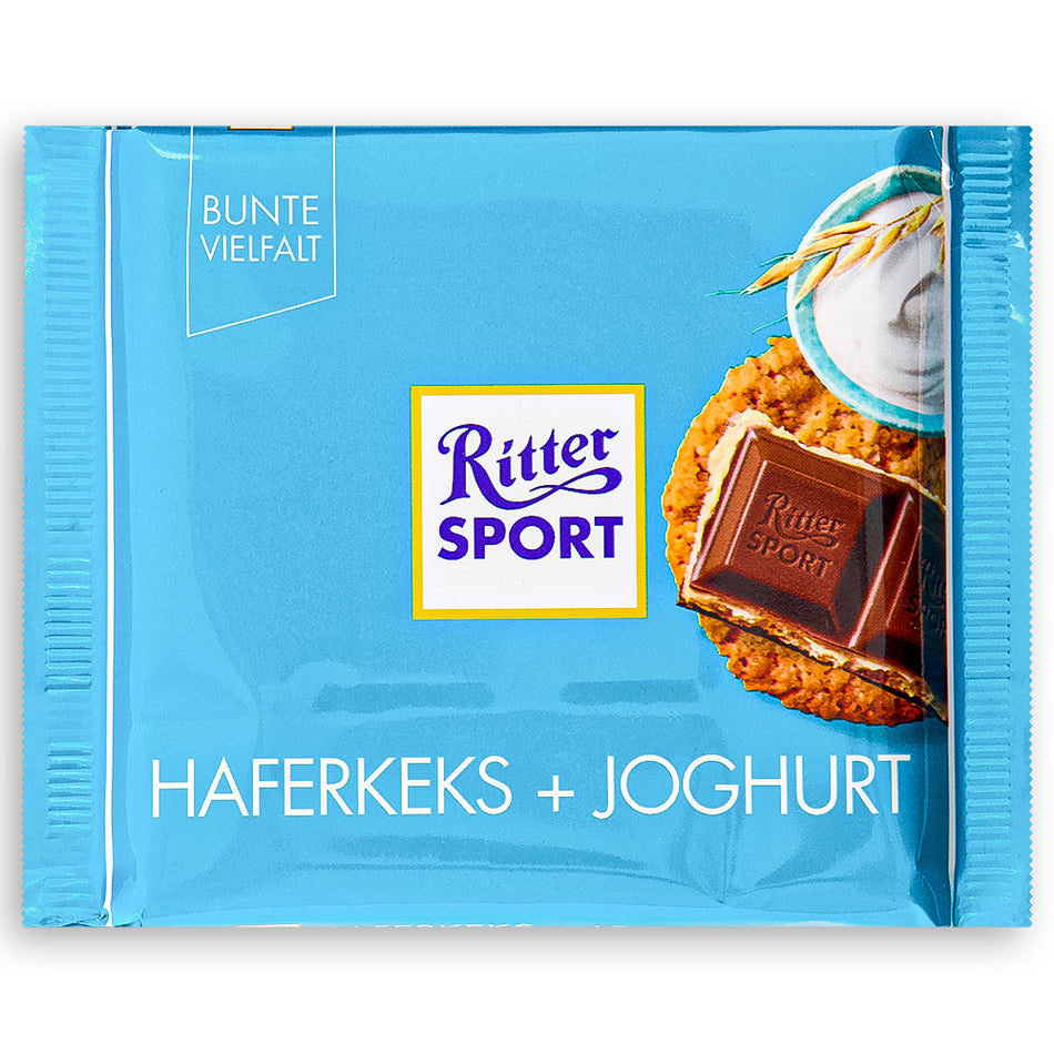 Ritter Sport Oatmeal Yogurt Chocolate 100g Front