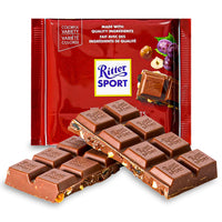 Ritter Sport Milk Chocolate with Raisins & Hazelnuts 110g 