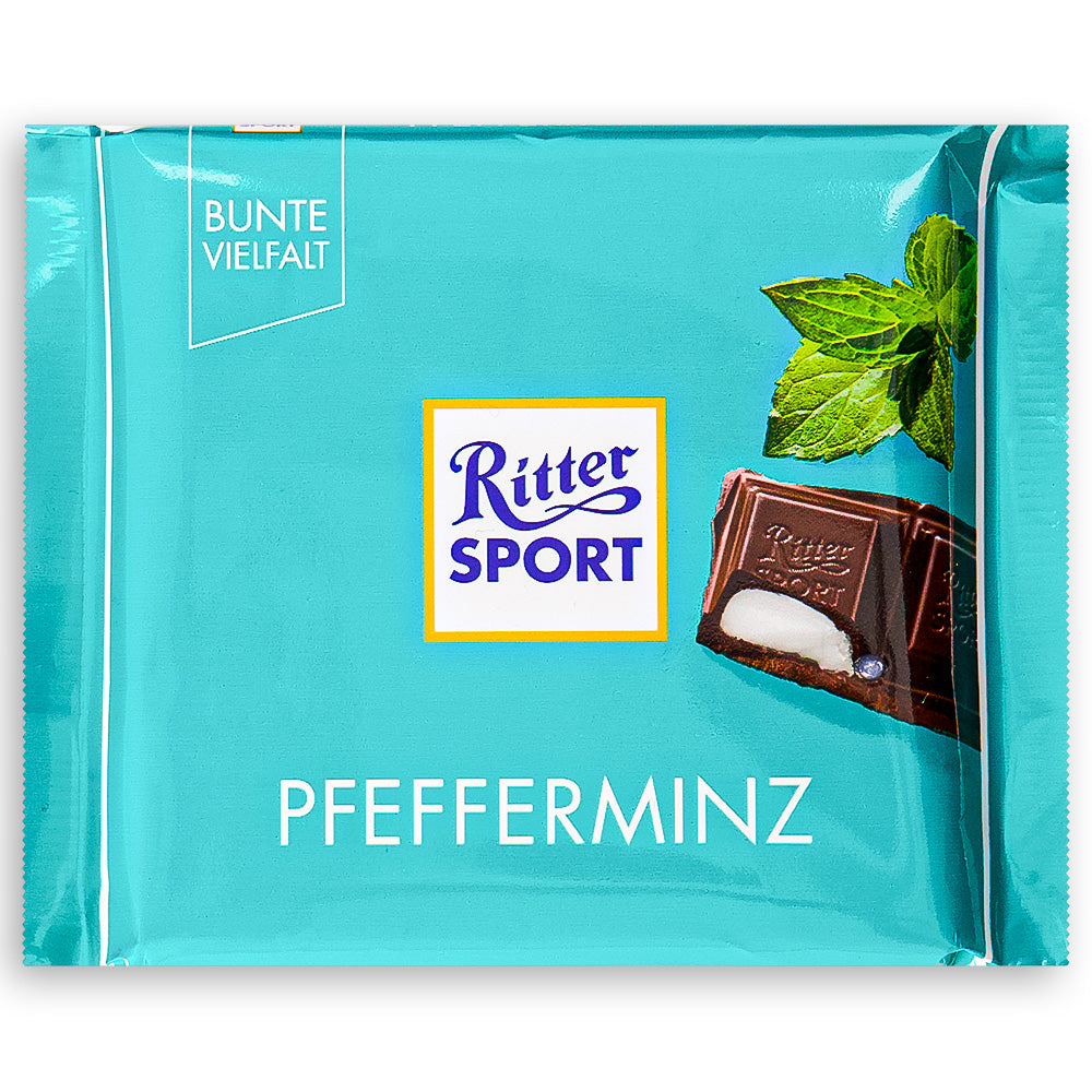 Ritter Sport Dark Chocolate Peppermint 110g  Front