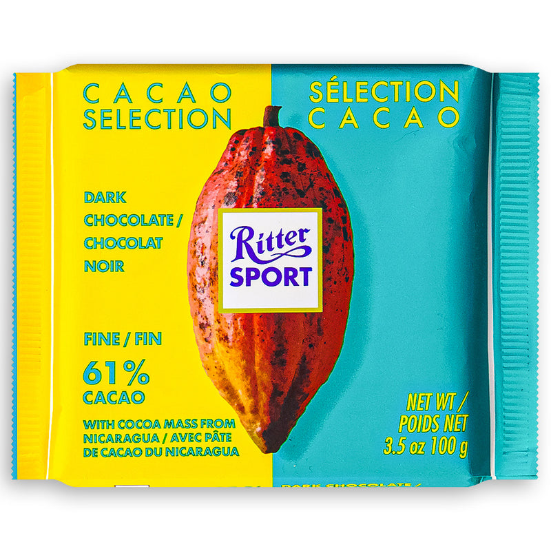 Ritter Sport Dark Chocolate Fine Nicaragua 100g Front
