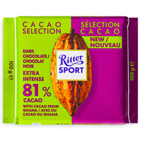 Ritter Sport Dark Chocolate Extra Intense 100 g Front