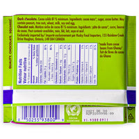 Ritter Sport Dark Chocolate Extra Intense 100 g Back Ingredients