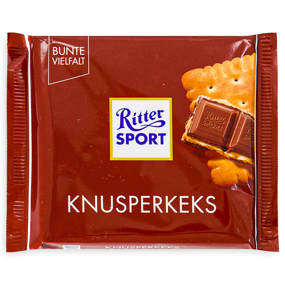 Ritter Sport Milk Chocolate with Butter Biscuit Ritter Sport 110g Front