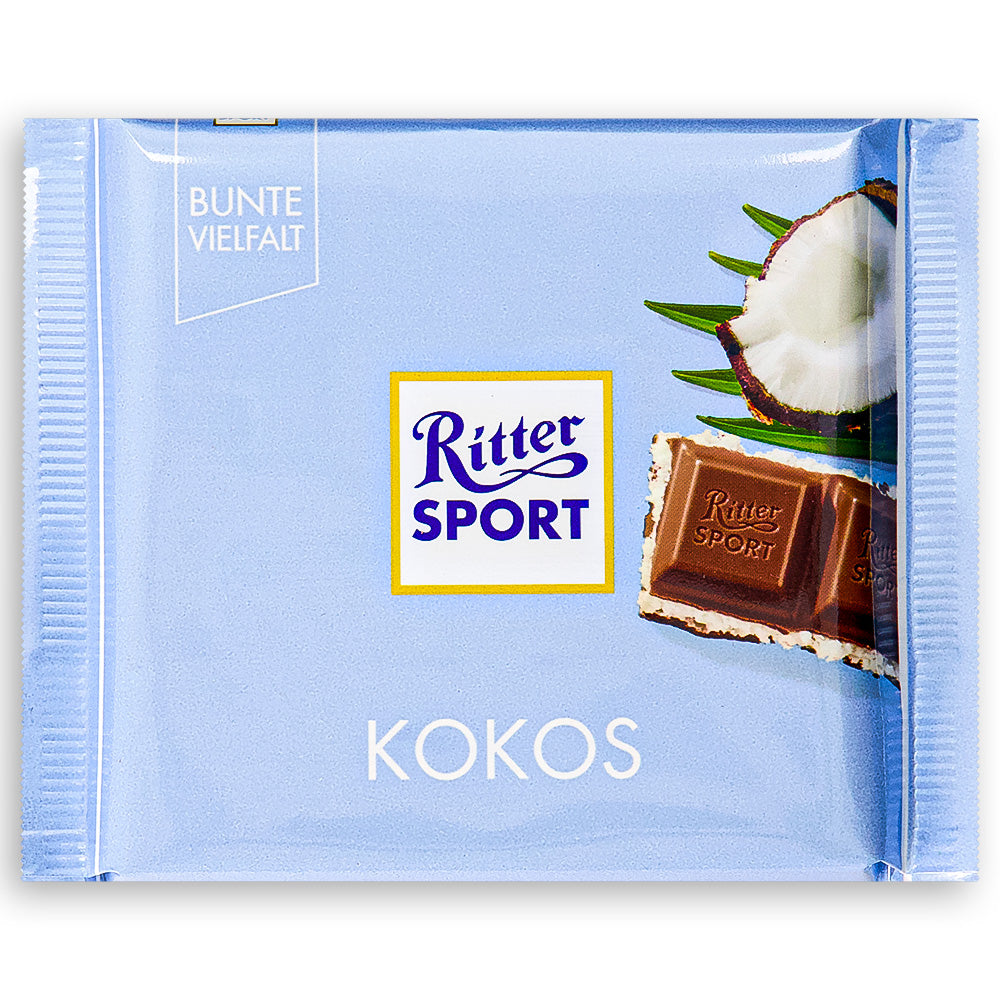 Ritter Sport Milk Chocolate with Coconut 110g Front