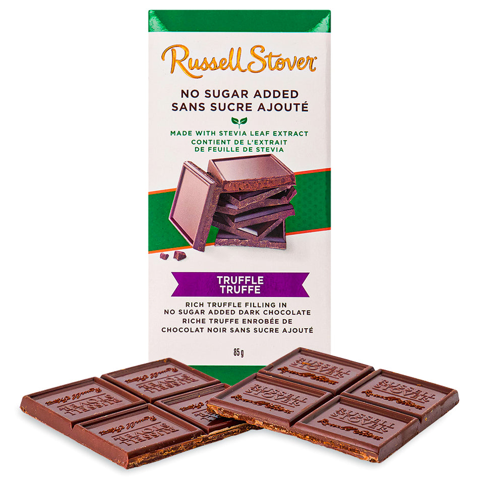 Russell Stover No Sugar Added Truffle Bar 85g