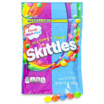 Skittles Mash Ups Tropical+Wild Berry Candies