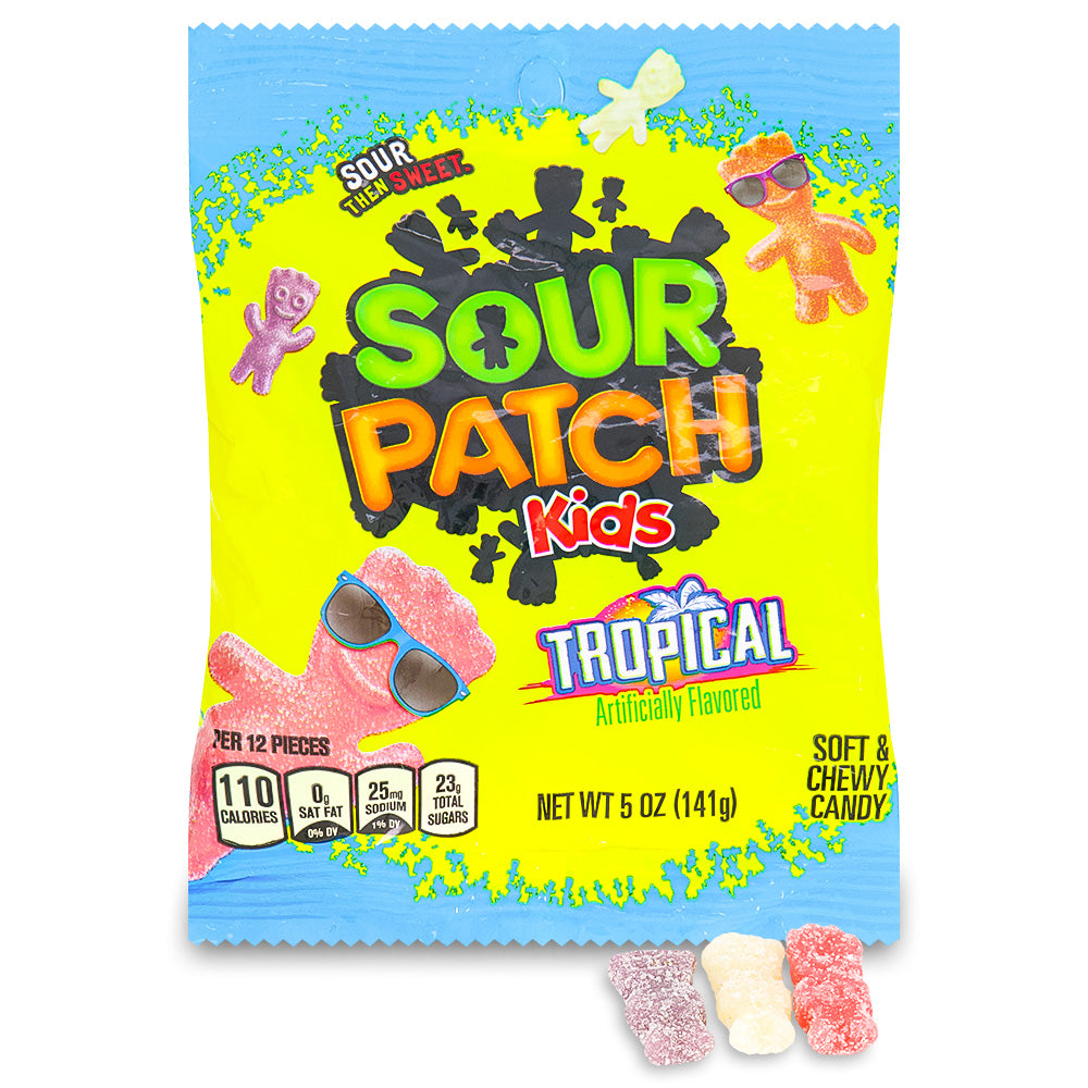 Sour Patch Kids Tropical  Candy 5oz