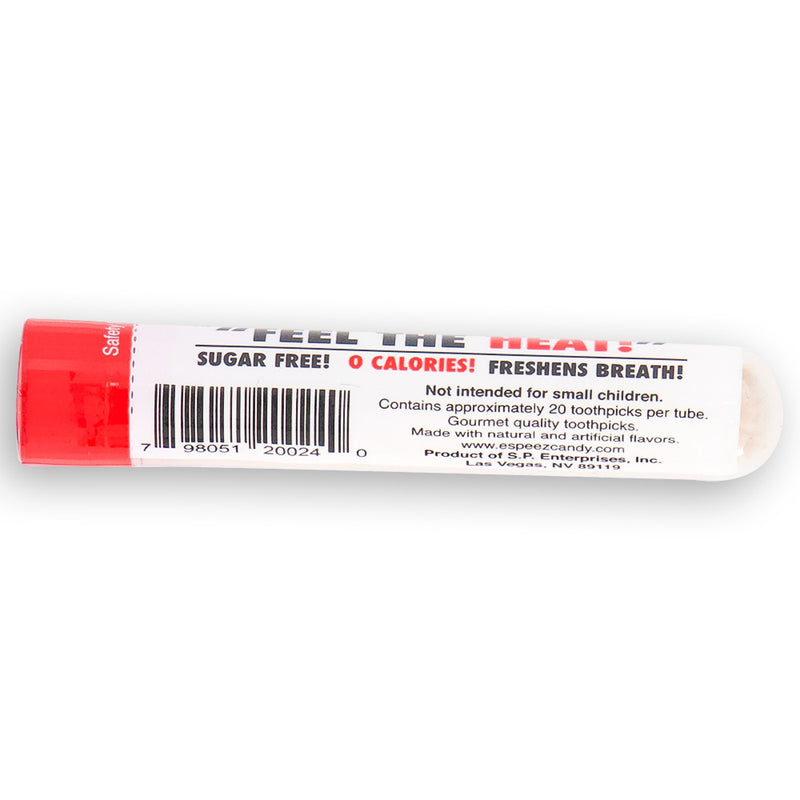 Cinna-Pix Toothpicks Tubes Back 
