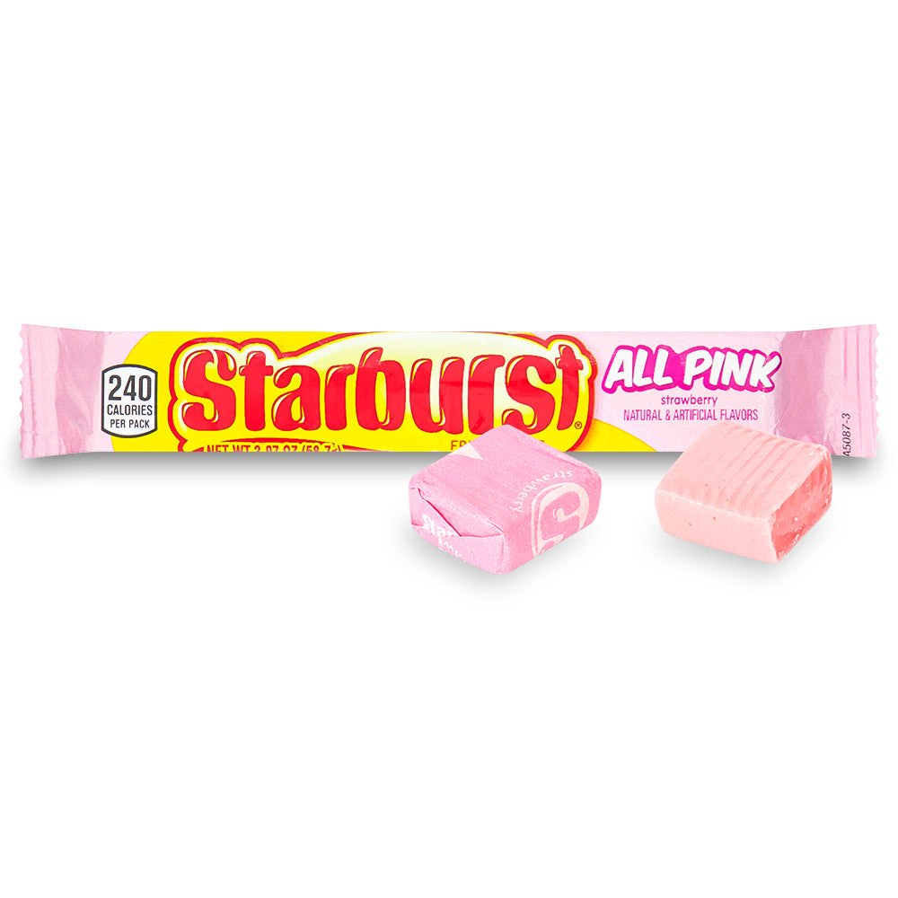Starburst Fruit Chews All Pink 58g