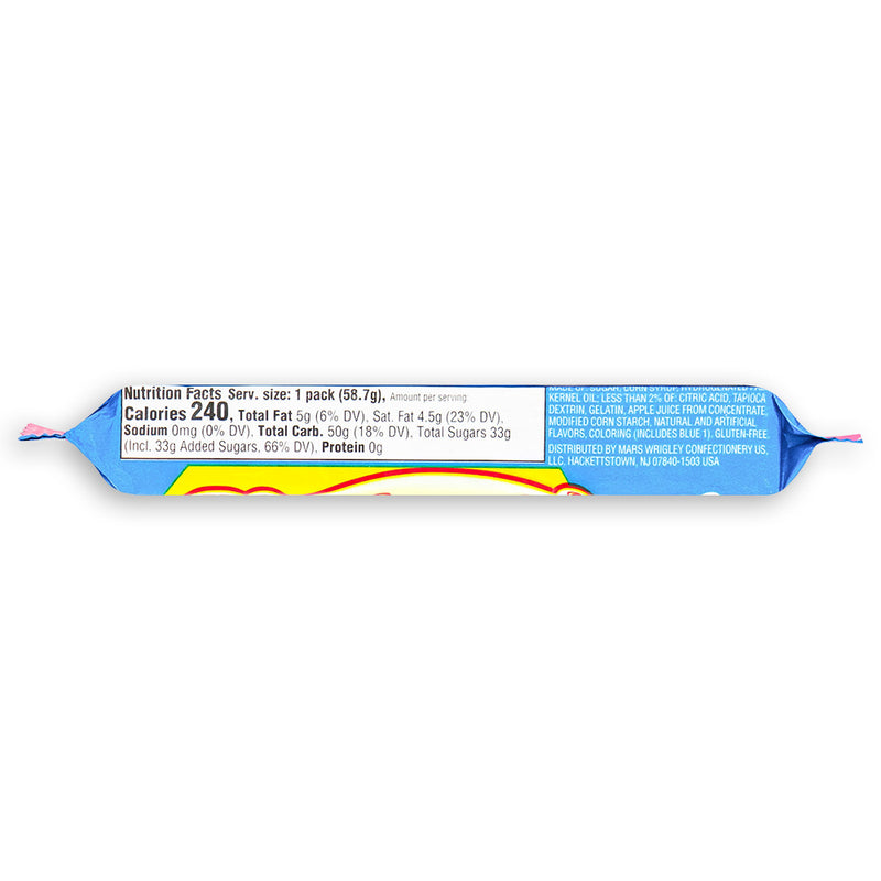 Starburst Fruit Chews Duos 2.07oz Back Ingredients