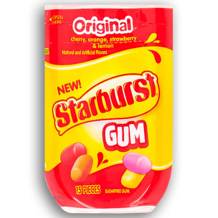 Starburst Original Gum Hero Bottle Front