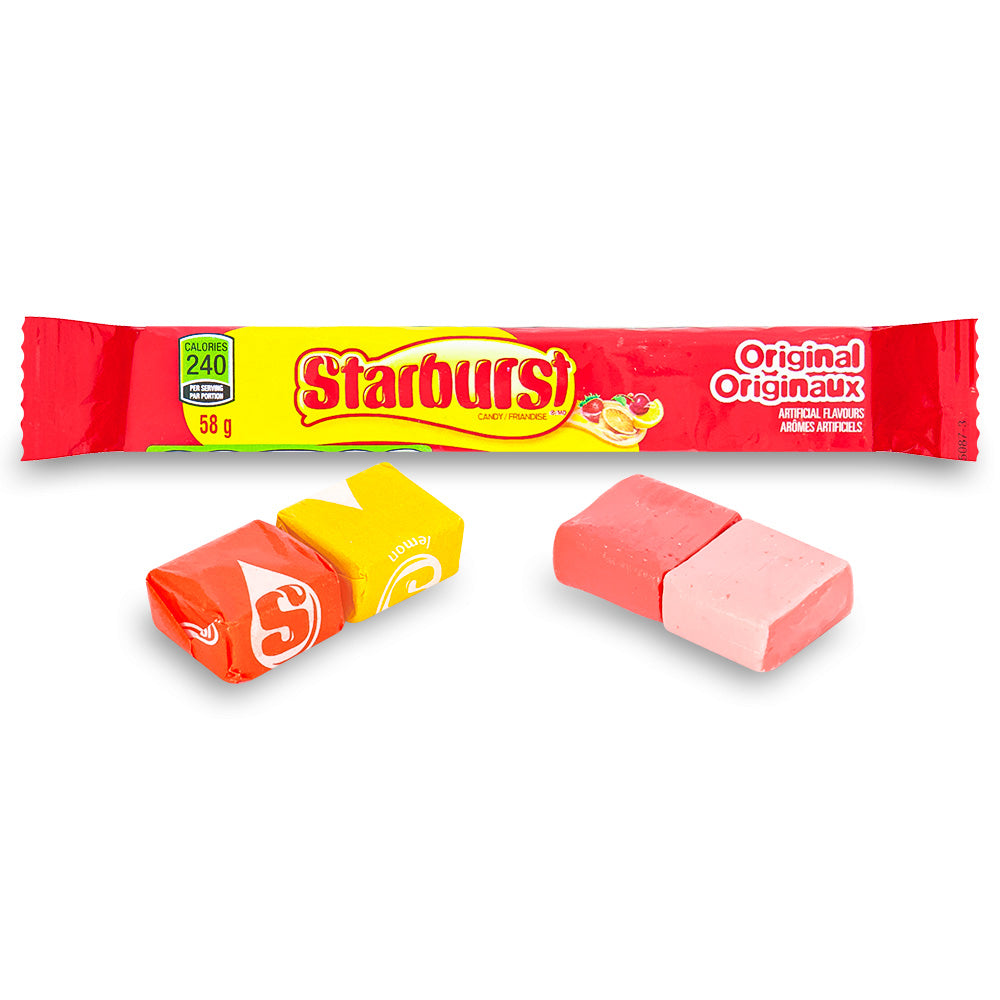 Starburst Original Fruit Chews Candy 2.07oz