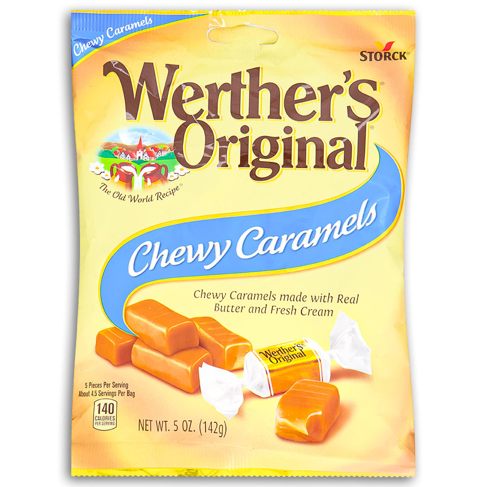 Werther's Original Chewy Caramels 5oz Front