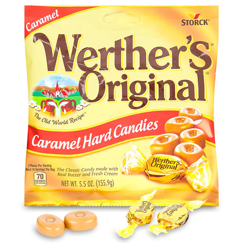 Werther's Original Caramel Hard Candies 155g