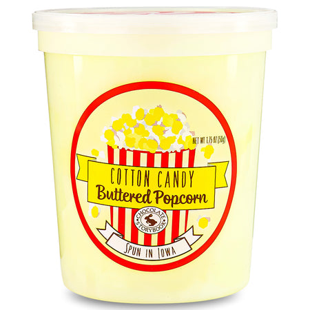 Cotton Candy Buttered Popcorn 1.75oz  Front