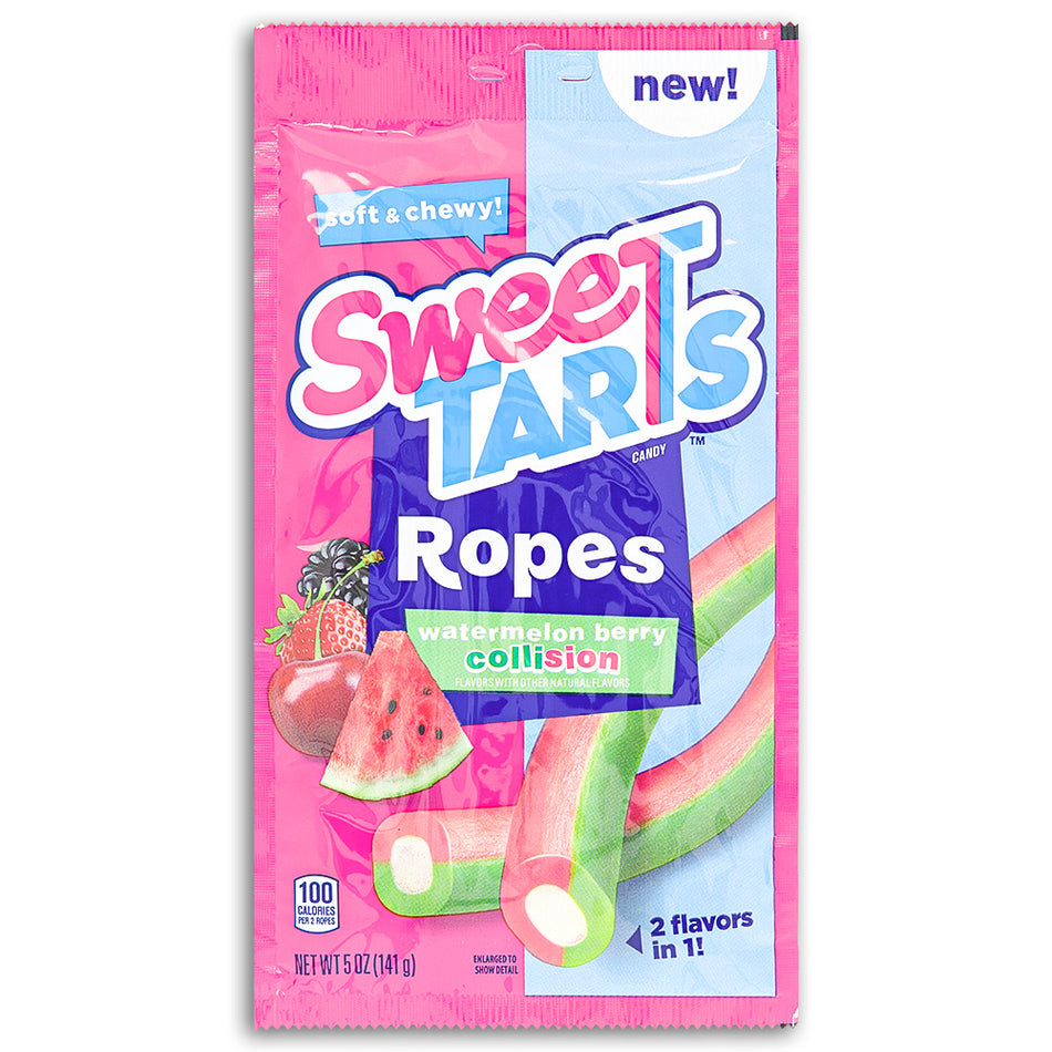 SweeTARTS Ropes Watermelon Berry Collision 5oz Front