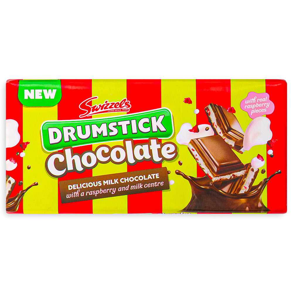 Swizzels Drumstick Chocolate Block 100g Front
