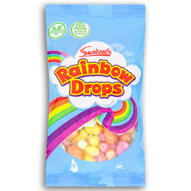 Swizzels Rainbow Drops 10 g Front