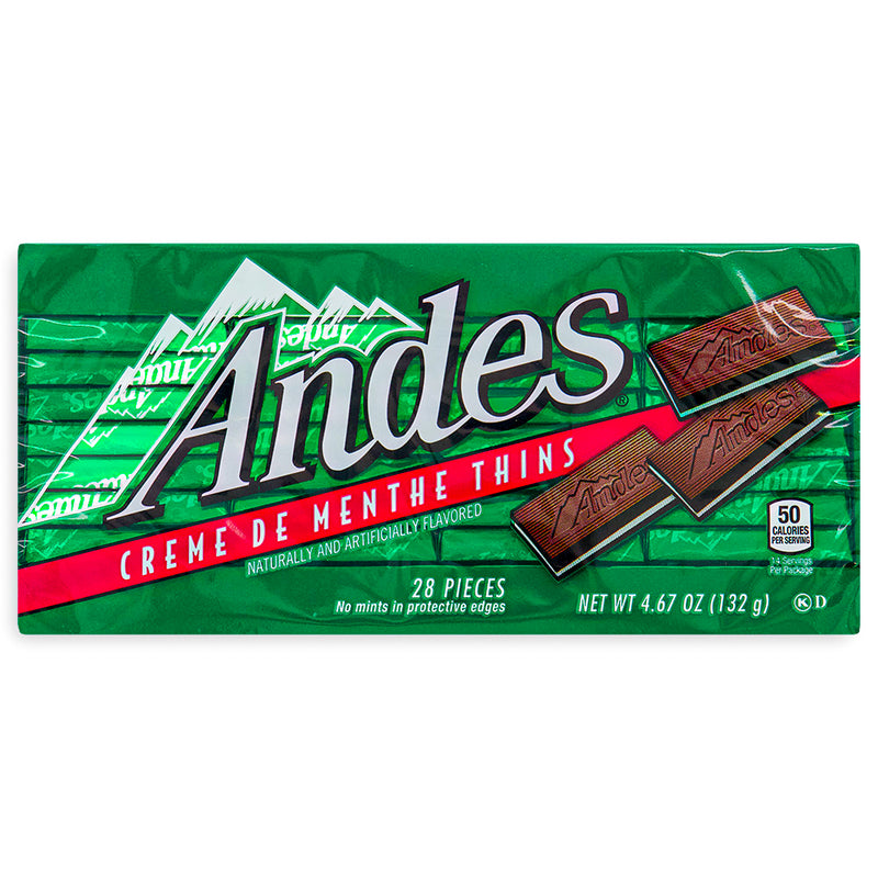 Andes Crème de Menthe Thins Theater Pack 4.67oz Front