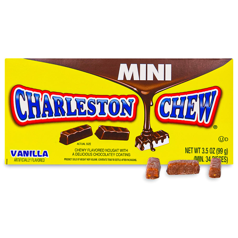 Mini Charleston Chew Vanilla Theatre Pack 3.5oz