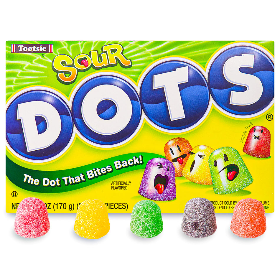 Dots Sour Gumdrops Candy Theatre Pack