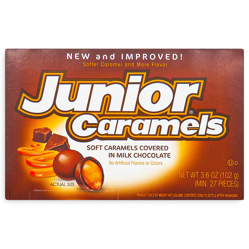 Junior Caramels Theatre Pack Front
