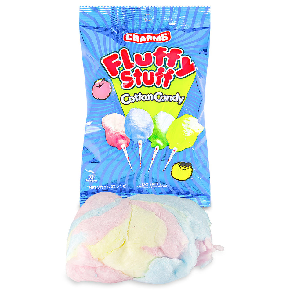 Charms Fluffy Stuff Cotton Candy Bag 2.5 oz.