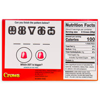 Crows Candy Theatre Pack Back