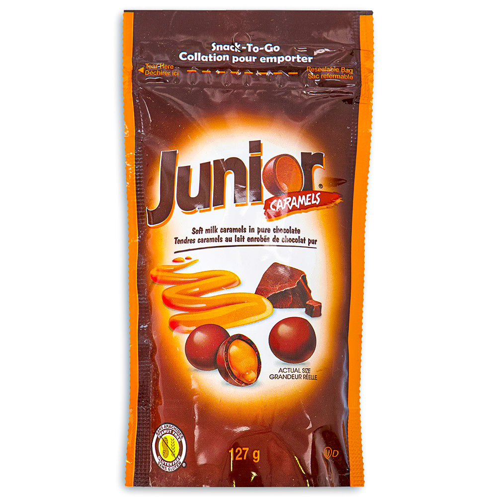Junior Caramels-Snack to Go 127 g Front