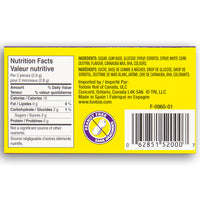 Thrills Gum Back Ingredients