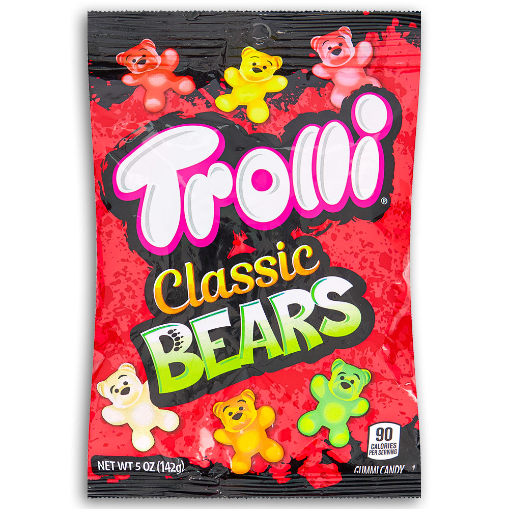 Trolli Classic Gummy Bears 5oz Front