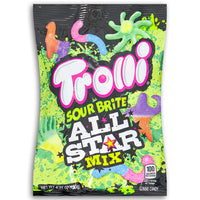 Trolli Sour Brite All Star Mix 4.25oz Front