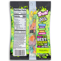 Trolli Sour Brite All Star Mix 4.25oz back Ingredients