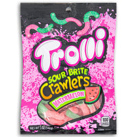 Trolli Sour Brite Crawlers Watermelon 5oz Front